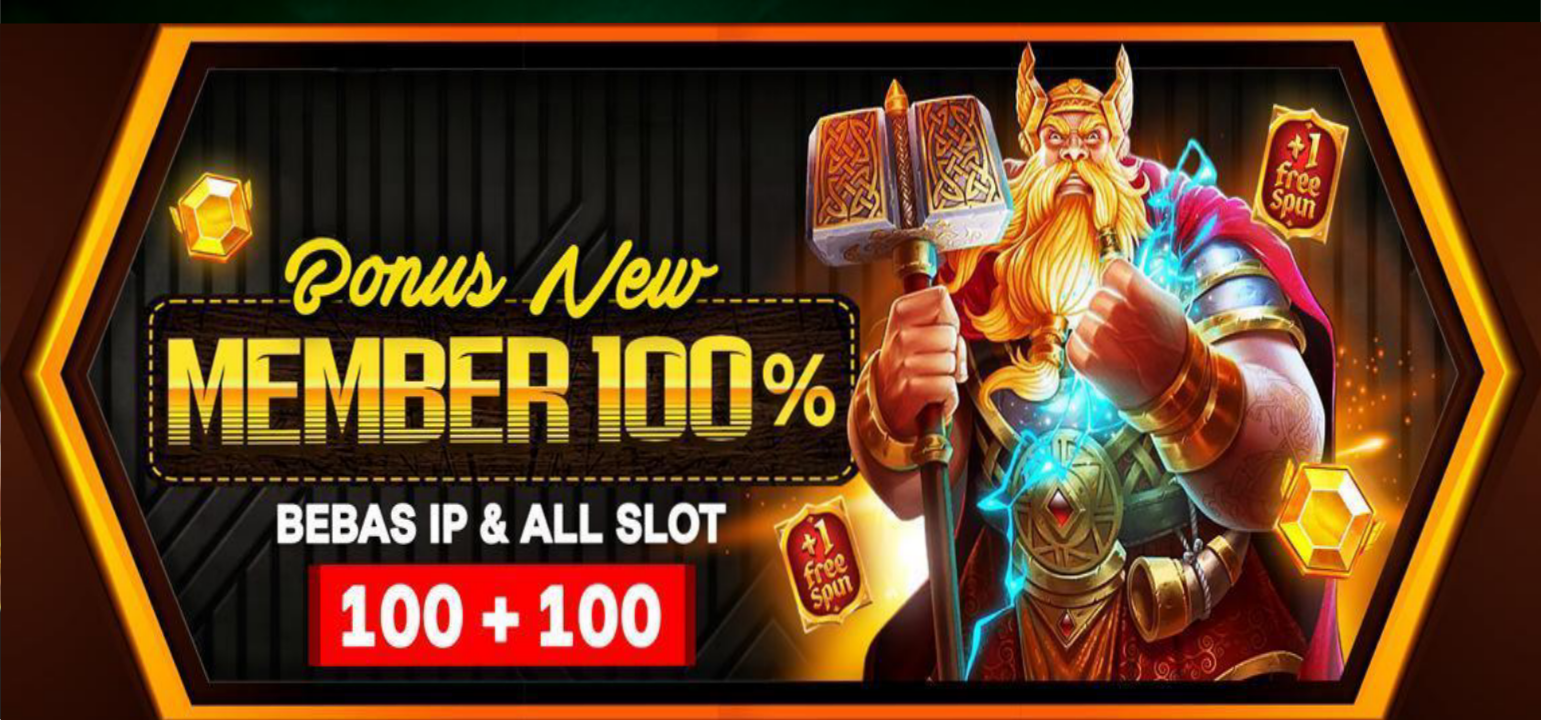 BONUS NEW MEMBER 100% 