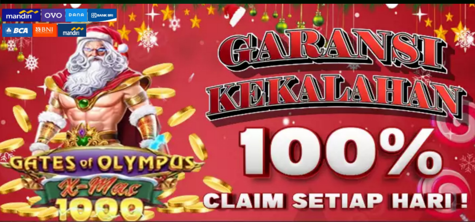 BONUS GARANSI KEKALAHAN 100%